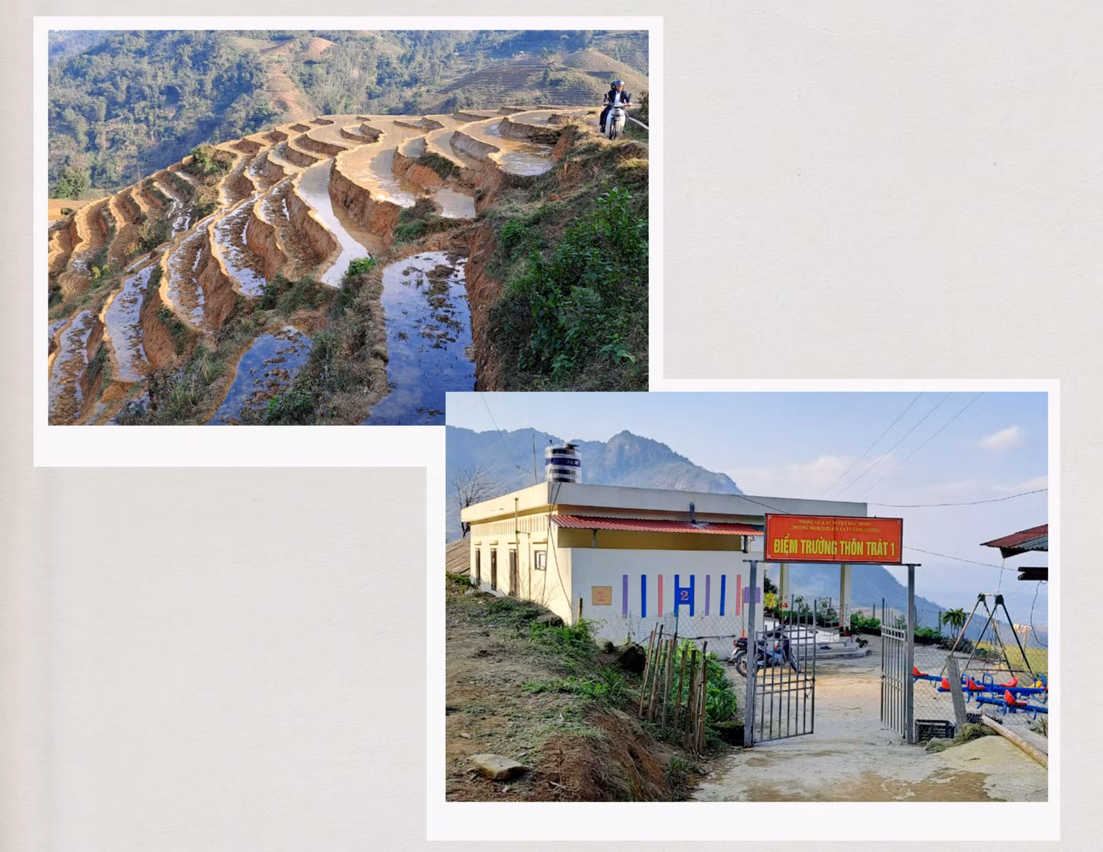 Thôn vùng cao Trát 1 và Trát 2 giáp ranh với thị xã Sa Pa.