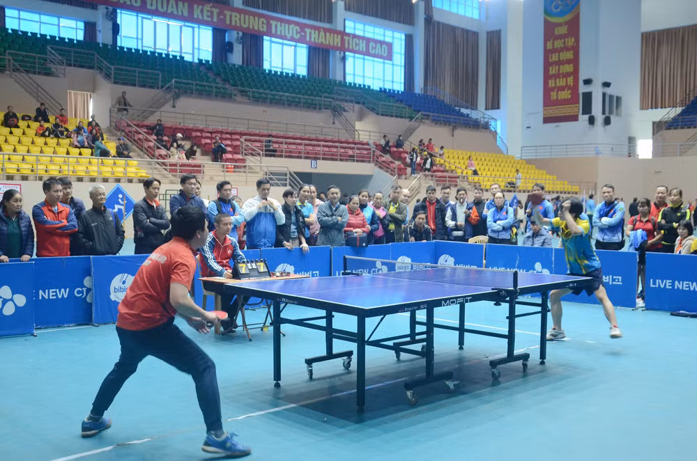 Bế mạc Giải cầu lông, bóng bàn các câu lạc bộ tỉnh Lào Cai năm 2023 ảnh 2