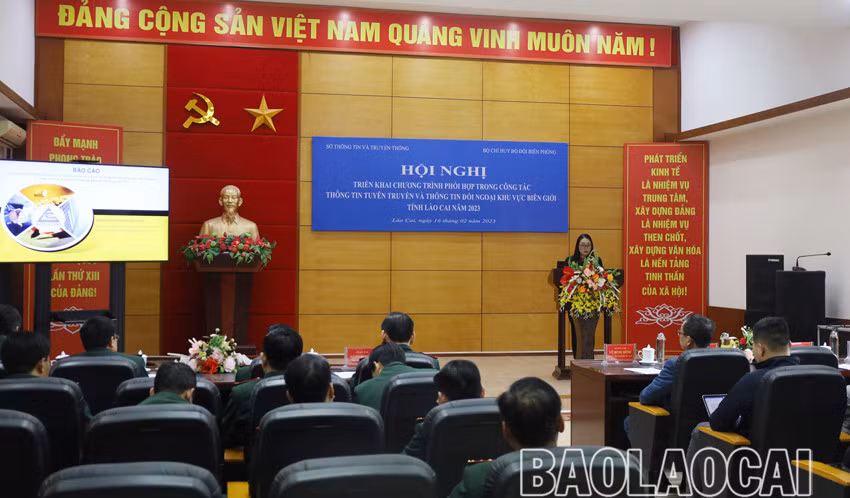 Nâng cao hiệu quả phối hợp thông tin đối ngoại khu vực biên giới tỉnh Lào Cai ảnh 1