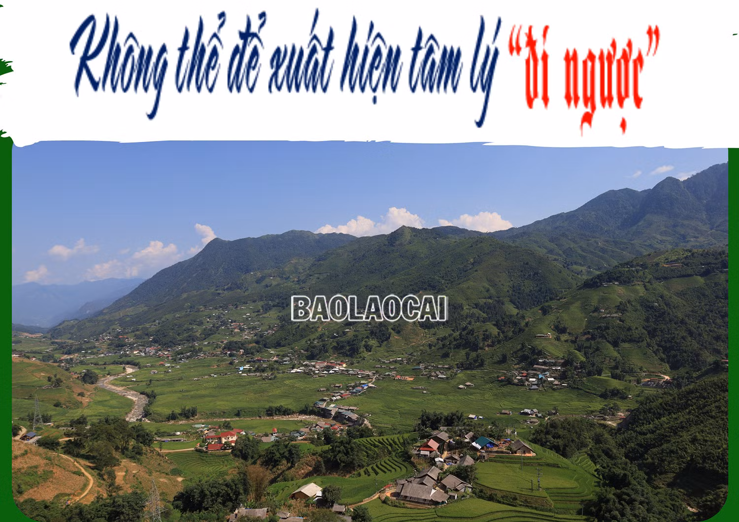 Không thể để xuất hiện tâm lý “đi ngược” ảnh 1