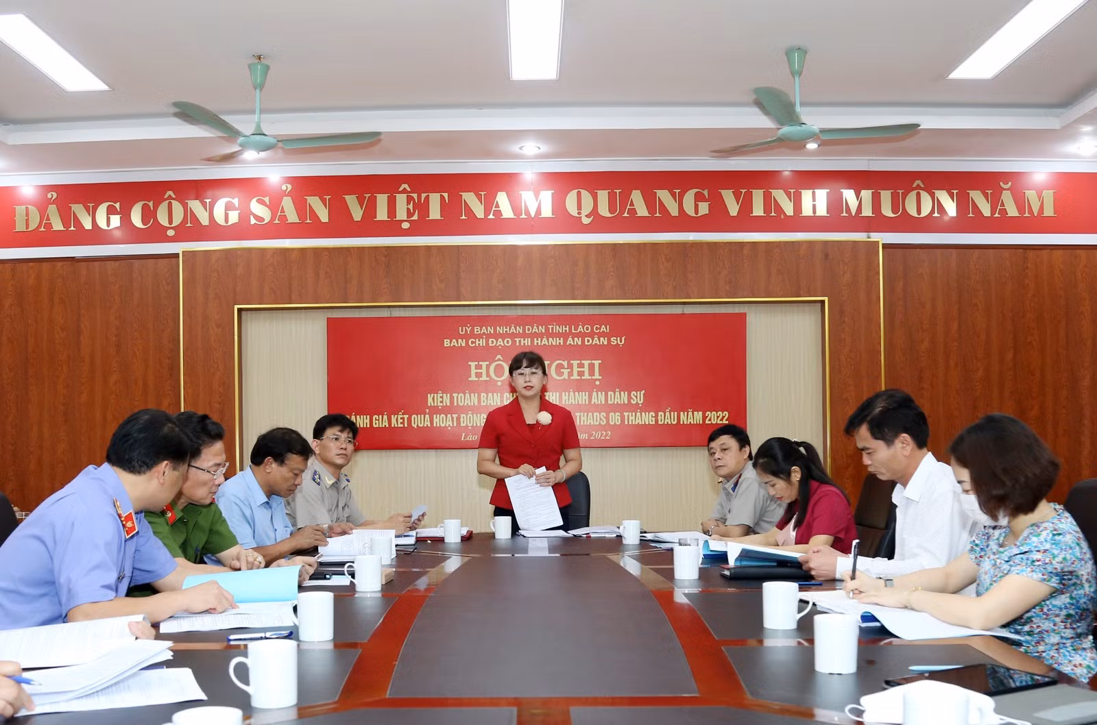 Thi hành án dân sự hoàn thành 76,86% số việc có điều kiện thi hành ảnh 1