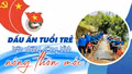 Dấu ấn tuổi trẻ trên những công trình nông thôn mới