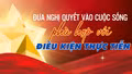 Đưa nghị quyết vào cuộc sống phù hợp với điều kiện thực tiễn