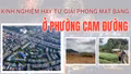 Kinh nghiệm hay từ giải phóng mặt bằng ở phường Cam Đường