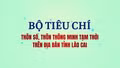 [Infographic] Bộ tiêu chí thôn số, thôn thông minh tạm thời trên địa bàn tỉnh Lào Cai