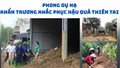 Phong Dụ Hạ khẩn trương khắc phục hậu quả thiên tai