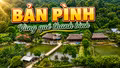 Khung cảnh thanh bình ở Bản Pình
