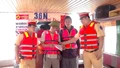 Trên 60 trường hợp vi phạm trật tự an toàn giao thông bị xử lý trên hồ Thác Bà