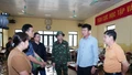 Đồng chí Trần Huy Tuấn – Phó Bí thư Tỉnh ủy, Chủ tịch UBND tỉnh kiểm tra, chỉ đạo khắc phục hậu quả mưa lũ tại phường Nam Cường