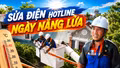 Cận cảnh công nhân điện lực Lào Cai sửa điện "sống" dưới nắng nóng như đổ lửa