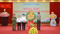 Thiếu tướng Cao Minh Huyền - Giám đốc Công an tỉnh dự Ngày hội Toàn dân bảo vệ an ninh Tổ quốc xã Yên Bình