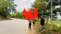 Phường Trung Tâm lan tỏa hình ảnh văn minh, mến khách tại Giải vô địch Xe đạp quốc gia 2026