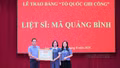 Lục Yên trao Bằng “Tổ quốc ghi công” cho thân nhân liệt sĩ Mã Quảng Bình