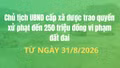 Chủ tịch UBND cấp xã được trao quyền xử phạt đến 250 triệu đồng vi phạm đất đai từ ngày 31/8/2026