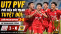 U17 PVF phô diễn sức mạnh tuyệt đối: Cuốn phăng U17 Huế 3-0 để giành ngôi vương