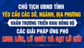 Chủ tịch UBND tỉnh yêu cầu các sở, ngành, địa phương khẩn trương triển khai đồng bộ các giải pháp ứng phó mưa lớn, lũ quét và sạt lở đất