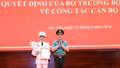 Công bố quyết định của Bộ trưởng Bộ Công an về công tác cán bộ