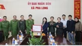Phó Chủ tịch UBND tỉnh Vũ Thị Hiền Hạnh thăm, chúc tết Công an xã và các gia đình chính sách xã Pha Long