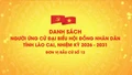 Danh sách chính thức những người ứng cử đại biểu HĐND tỉnh Lào Cai, nhiệm kỳ 2026 - 2031 (đơn vị bầu cử số 12)