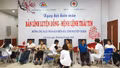 Ngày hội hiến máu tình nguyện ở Chi nhánh Luyện đồng Lào Cai 