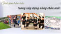 Giữ gìn bản sắc trong xây dựng nông thôn mới 