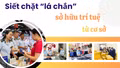 Siết chặt “lá chắn” sở hữu trí tuệ từ cơ sở