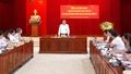 Phó Bí thư Thường trực Tỉnh ủy Hoàng Giang làm việc với Ban Tuyên giáo và Dân vận Tỉnh ủy