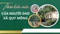 Thôn kiểu mẫu của người Dao xã Quy Mông