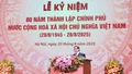 Diễn văn kỷ niệm 80 năm thành lập Chính phủ do Thủ tướng Phạm Minh Chính trình bày