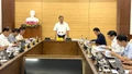 Phó Bí thư Thường trực Tỉnh ủy Hoàng Giang duyệt văn kiện Đại hội Đảng bộ xã Liên Sơn, Trạm Tấu