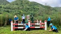 Hội phụ nữ phường Lào Cai phối hợp phát quang đường biên cột mốc