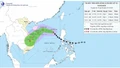 Bão số 12 giật cấp 11, cách đặc khu Hoàng Sa khoảng 540km