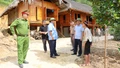 Lãnh đạo Sở Dân tộc và Tôn giáo tỉnh kiểm tra công tác ứng phó cơn bão số 11 tại xã Lục Yên