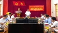 Đồng chí Phó Bí thư Thường trực Tỉnh ủy Hoàng Giang làm việc với Ban Tổ chức Tỉnh ủy
