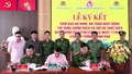 ký kết đảm bảo an ninh, an toàn hoạt động tín dụng chính sách xã hội trên địa bàn xã Si Ma Cai, Sín Chéng