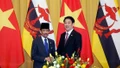 Chủ tịch nước Lương Cường hội đàm với Quốc vương Brunei