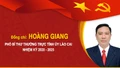 [Infographic] Tóm tắt tiểu sử đồng chí Hoàng Giang, Phó Bí thư Thường trực Tỉnh ủy Lào Cai