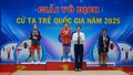 Ấn tượng ngày thi đấu đầu tiên Giải Vô địch Cử tạ trẻ quốc gia năm 2025