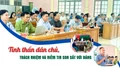 Tinh thần dân chủ, trách nhiệm và niềm tin son sắt với Đảng