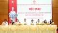 Hội nghị tiếp xúc cử tri với những người ứng cử đại biểu HĐND tỉnh khóa XVII tại đơn vị bầu cử số 01