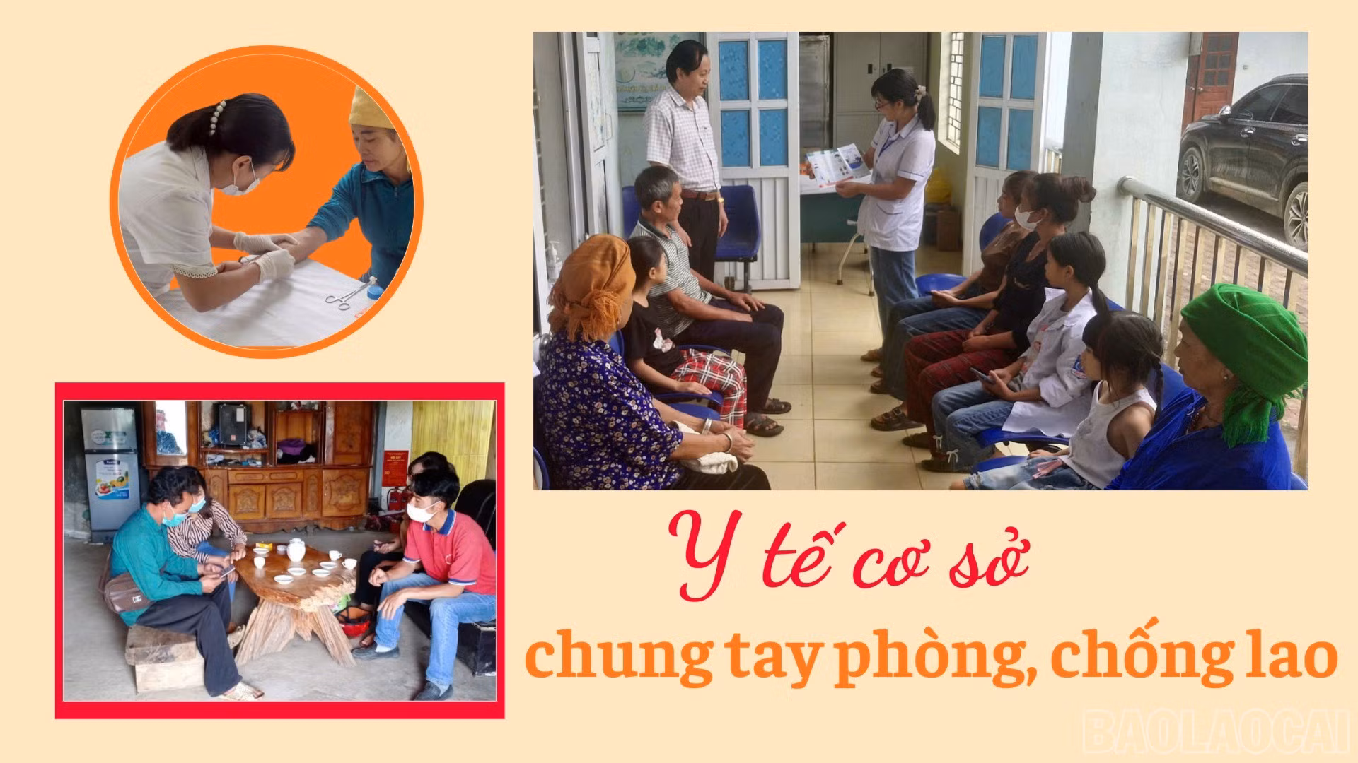 Y tế cơ sở chung tay phòng, chống lao