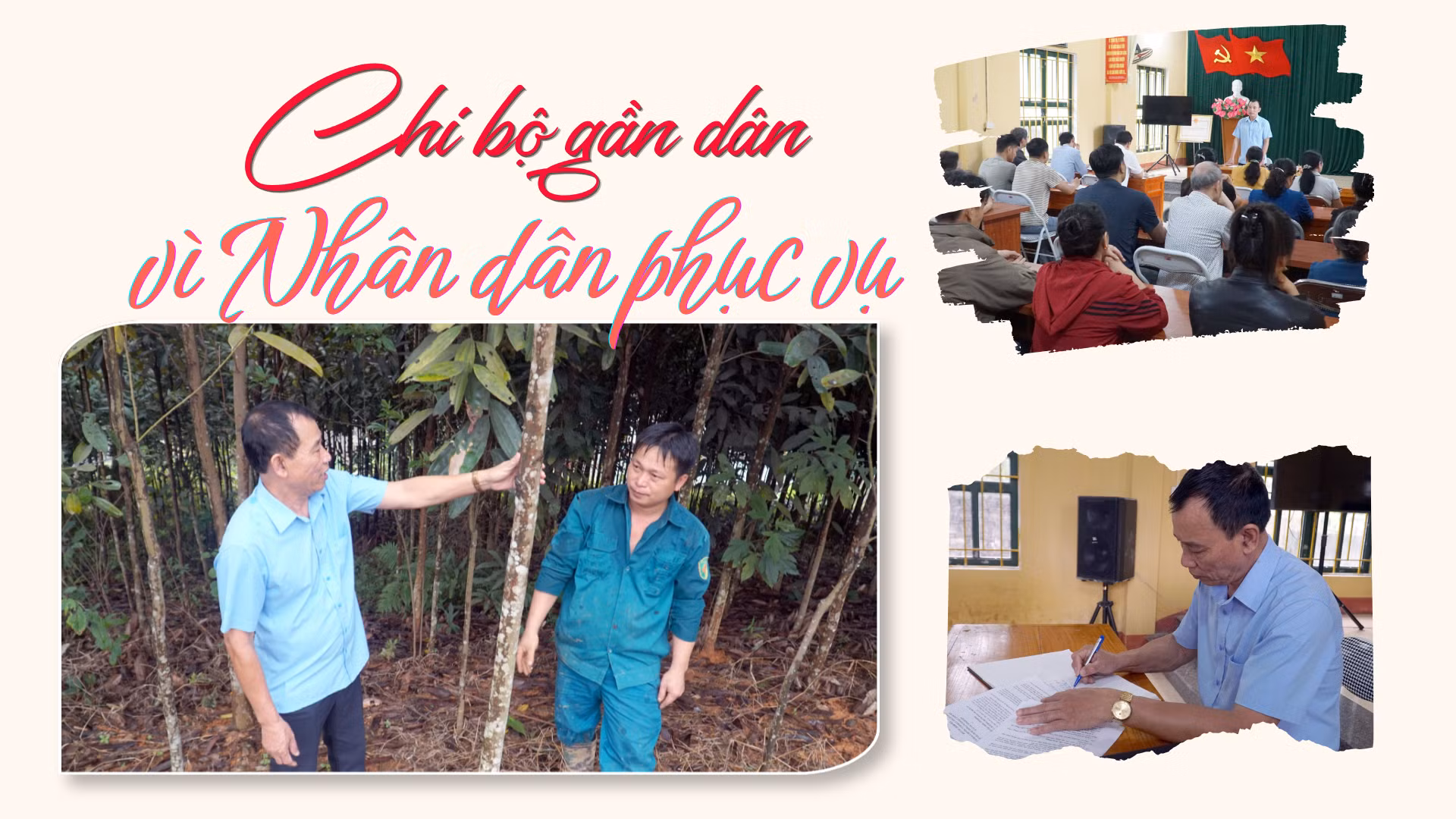 Chi bộ gần dân, vì Nhân dân phục vụ