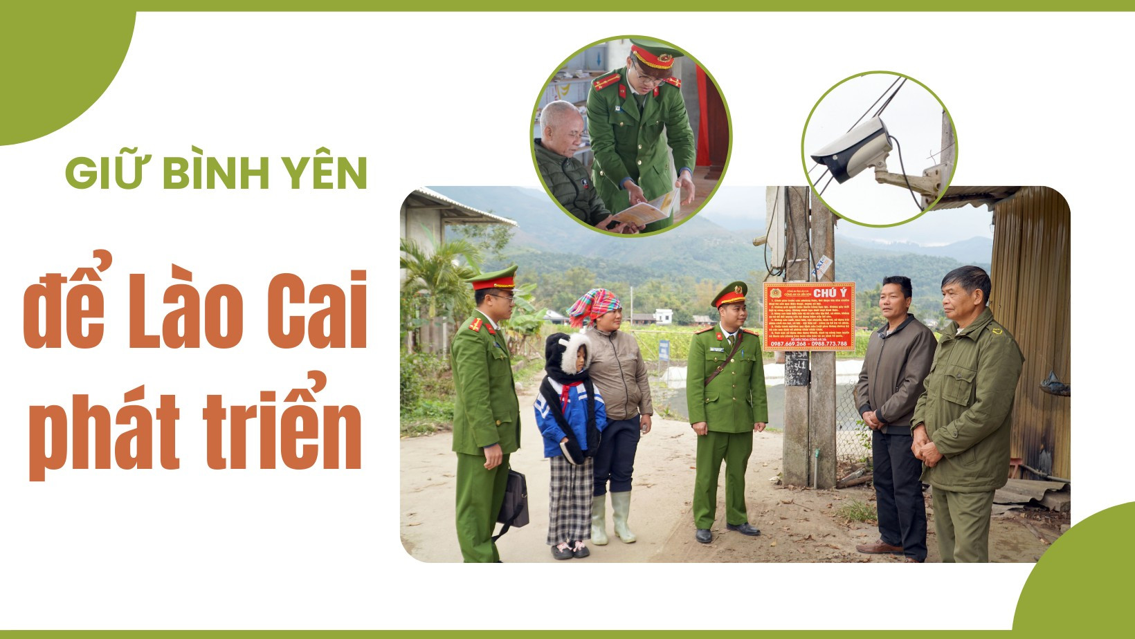 Giữ bình yên để Lào Cai phát triển