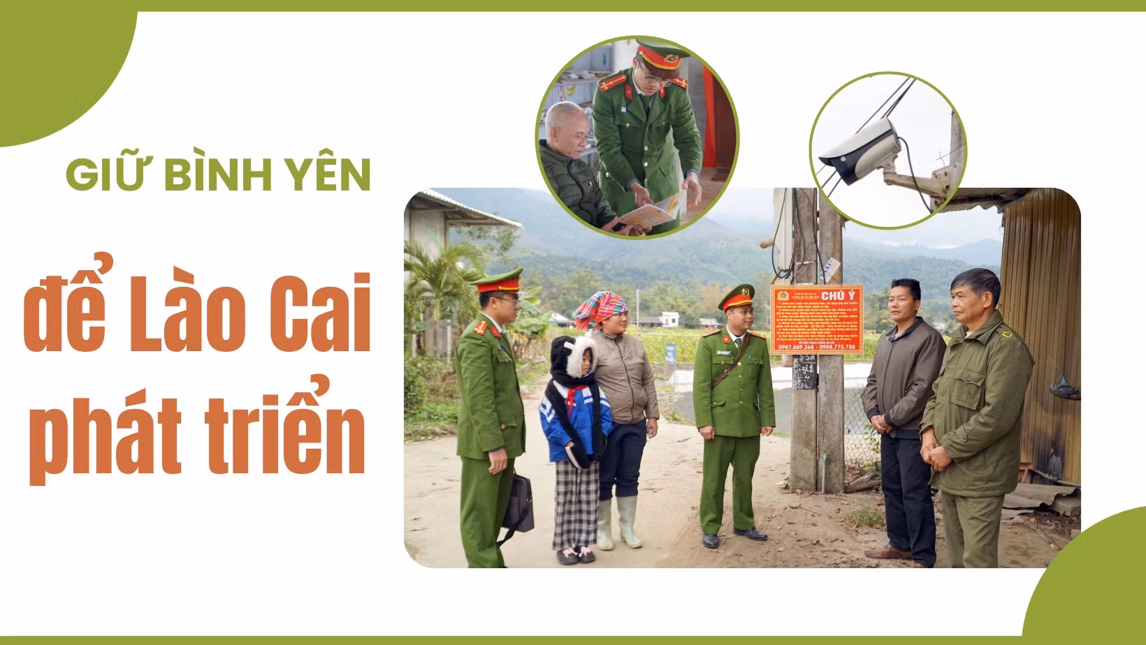 Giữ bình yên để Lào Cai phát triển