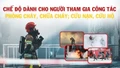 [Infographic] Chế độ dành cho người tham gia công tác phòng cháy, chữa cháy; cứu nạn, cứu hộ