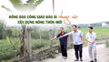 Đồng bào Công giáo Bảo Ái chung sức xây dựng nông thôn mới