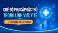 [Infographic] Chế độ phụ cấp đặc thù trong lĩnh vực y tế áp dụng từ 15/7/2026