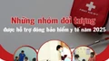 [Infographic] Những nhóm đối tượng được hỗ trợ đóng bảo hiểm y tế năm 2025