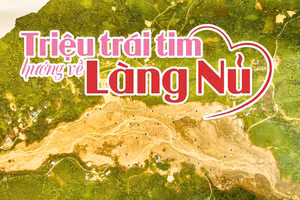 Triệu trái tim hướng về Làng Nủ