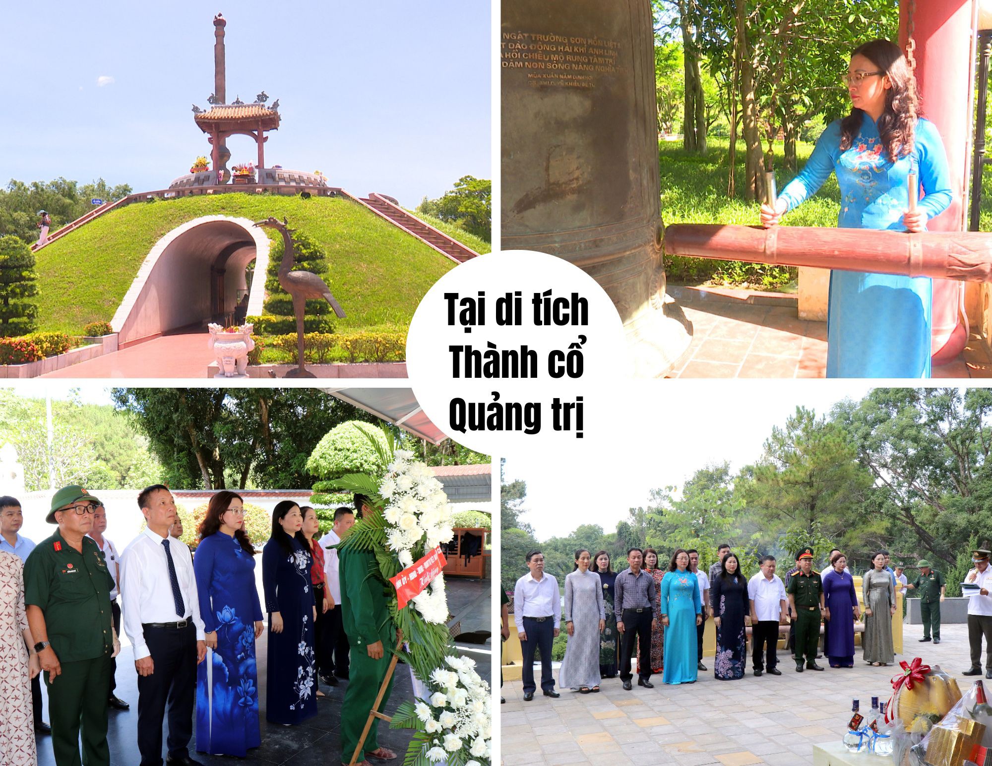 Đoàn công tác của tỉnh Lào Cai đặt vòng hoa, dâng hương tại Khu Di tích Thành cổ Quảng Trị. di-tich-thanh-co-quang-tri.jpg